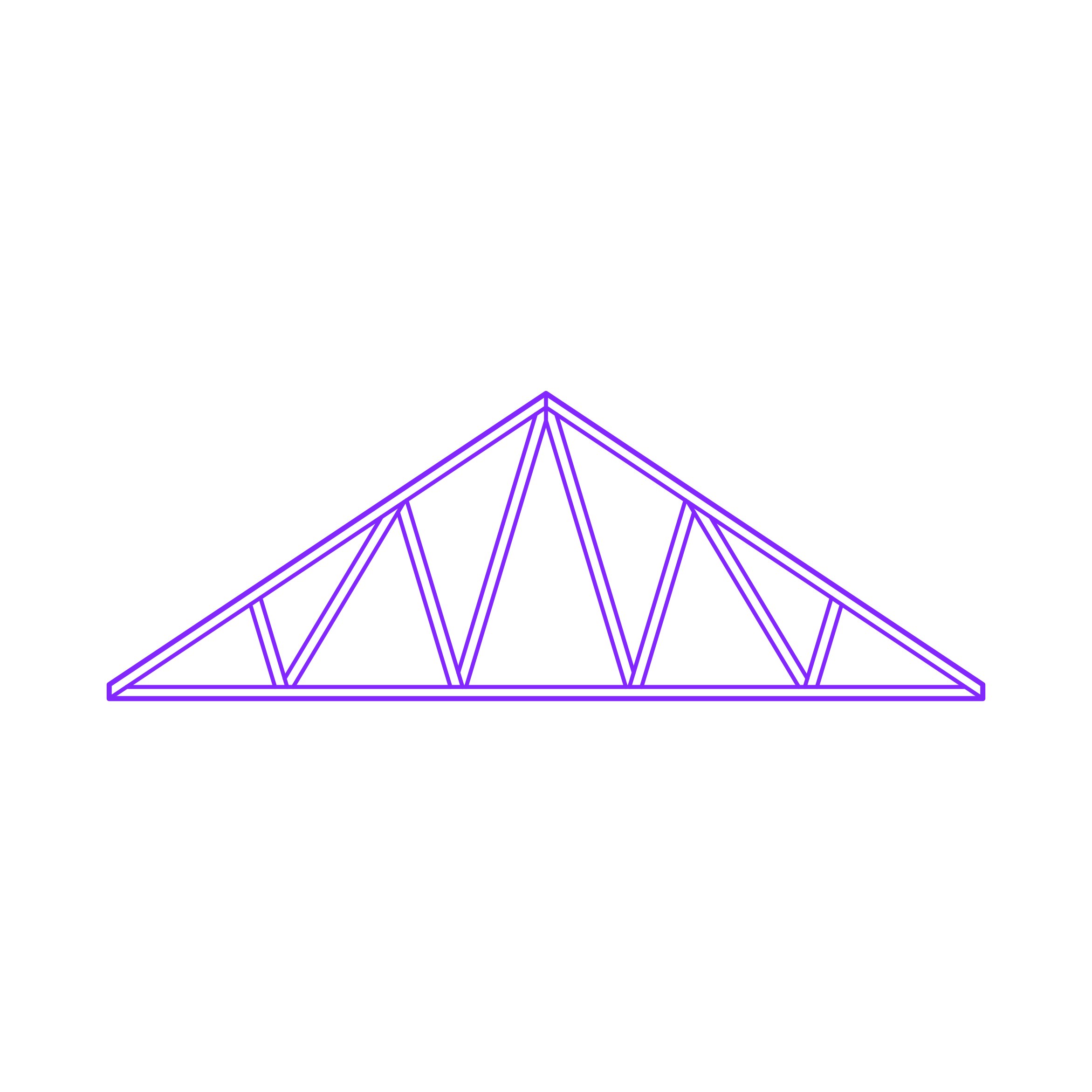 Buildings Trusses Fink Double Tracing Svg Vector Free Vectors